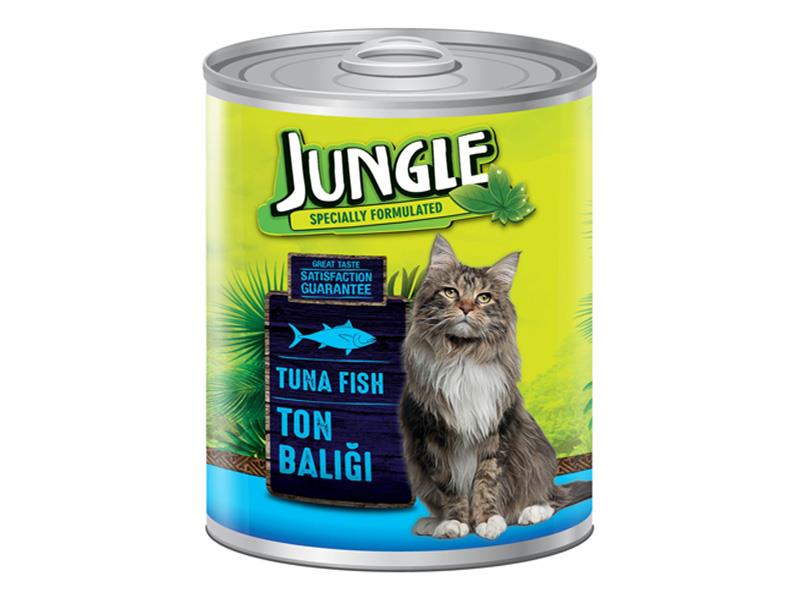 Jungle Kedi Konserve Ton Balıklı 415 Gr