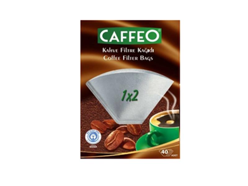 Caffeo 1x2 Kahve Filtre Kağıdı 40 Lı