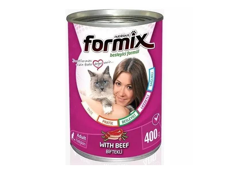 Formix Kedi Konserve Biftekli 400 Gr